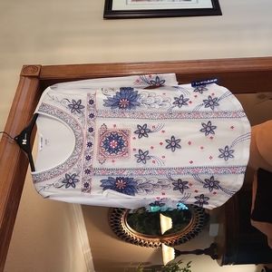 Nygard quarter sleeve top